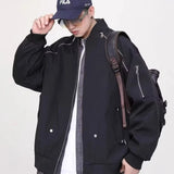 panelled street outerwear, high-street style, daily look