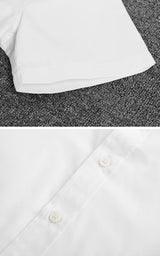 New 2022 Luxury Men Classic Embroidered bee Snake UFO Fashion Cotton Casual Shirts Shirt High Quality Short Sleeves A71