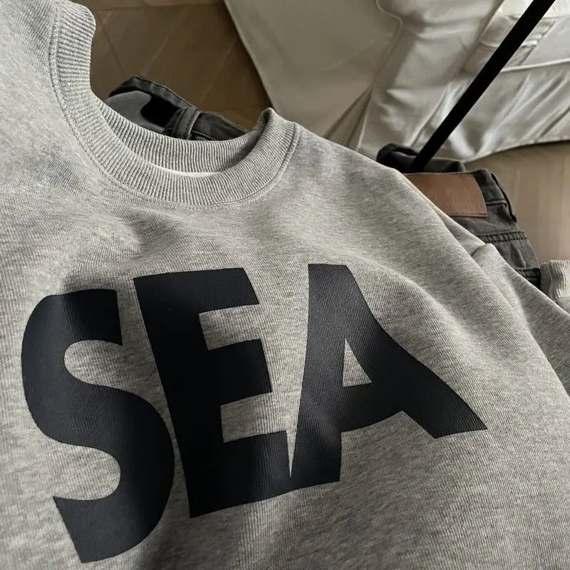 Trendy Korean Y2K Sweatshirts Men Women Hip Hop Autumn and Winter Plus Velvet Ins Trendy American Retro Style Jackets and Tops