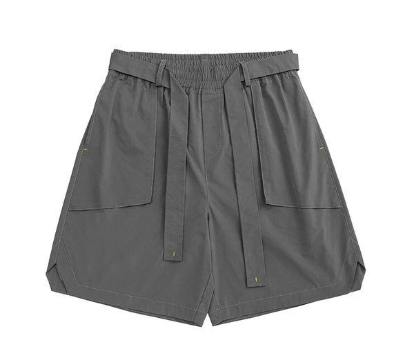 Rainbowtouches 2022 Men Shorts Vintage High Street Casual Shorts Overalls Loose Solid Shorts Simplicity Fashionable Trousers