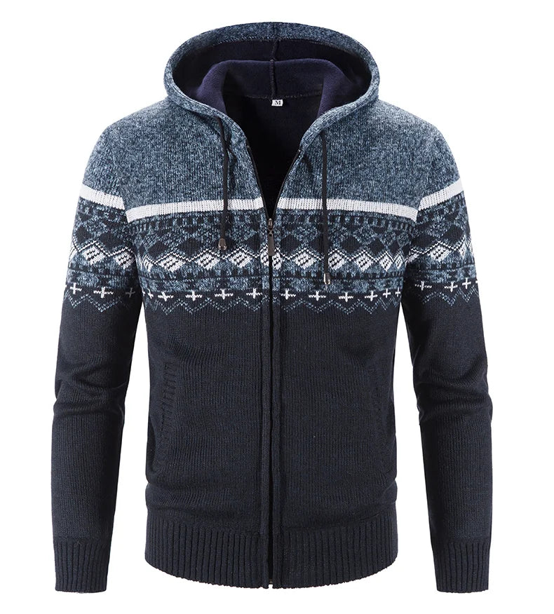 bold graphic coat, high-street look, for men, fall streetwear outfit, oversized style, layered fashion, modern aesthetic, graphic detail