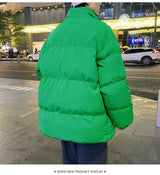 Autumn And Winter Thickened Cotton Coat Students 2024 New Down Cotton