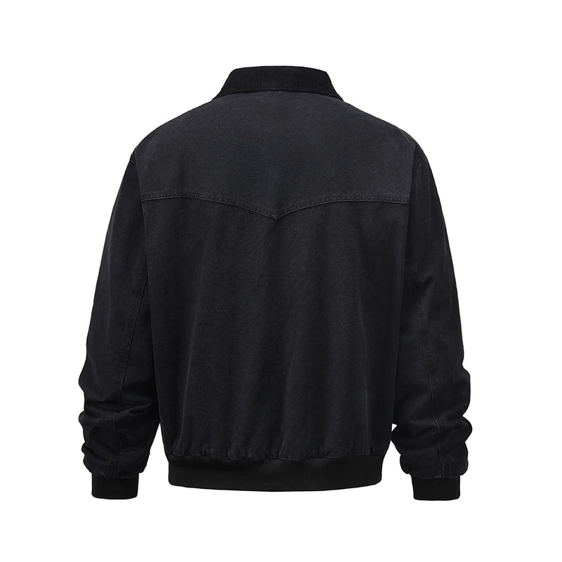 Bomber parka graffiti high fashion oversized fleece