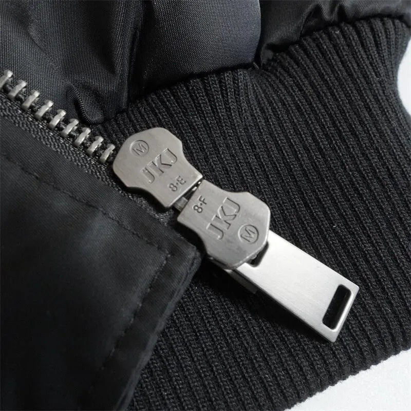leather panel jacket, streetwear for men, men's streetwear fashion, oversized urban jacket, high quality cold-weather coat