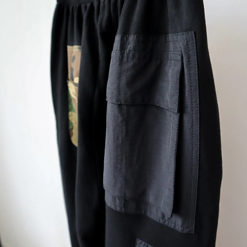 urban streetwear cactus jack cargo joggers pants harajuku hip hop multi pocket loose casual cargo sweatpants men baggy unique joggers style 5056