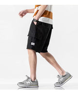 Men Shorts Cargo Shorts Big Size Shorts Breathable Cargo Short Casual Comfort Hip Hop Men Trend Cargo Shorts Casual Straight Sho