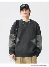 layered flame street pullover, daily style staple, y2k flame pullover top for edgy winter outfits