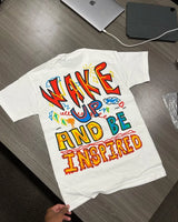 Sadcore Vintage t-shirt – Y2K Summer High Street Fashion Letters Eye Print Men Short S