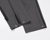 retro hip hop drawstring back zipper breathable casual trousers mens straight solid color vibe style oversized track pants unique default style 437