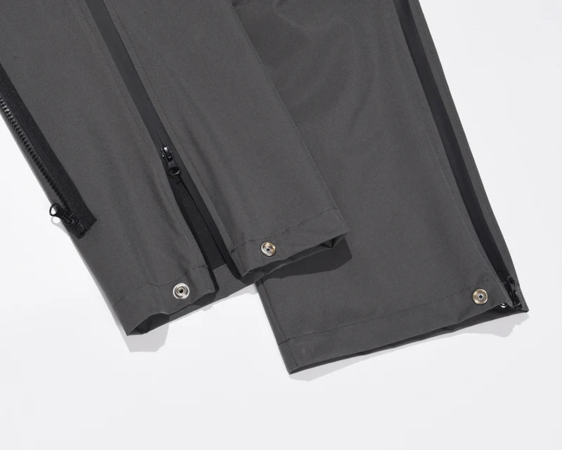 retro hip hop drawstring back zipper breathable casual trousers mens straight solid color vibe style oversized track pants unique default style 437
