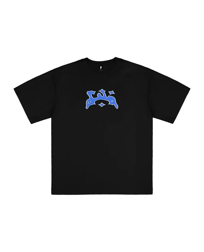 Cyberpunk Aesthetic print tee – European And American Trendy Brand Personalized Letter Print