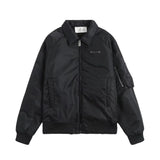 New luxury 2023 Men Black ALYX 1017 9SM Bomber Pu Leather Varsity Coats & Jackets / Down Cotton warm Winter Thicken A521 blac - variant style 4d37c2 for streetwear fashion
