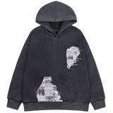 Graphic streetwear for gothic urban Y2K looks — clean vintage streetwear | oversized streetwear fit | streetwear gothic, urban, Y2K aesthetic | twill material | all-