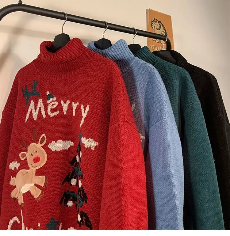 oversized flame jumper with bold print, ideal for photo-ready Y2K streetwear layering, street fashion menswear trend for seas