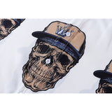 "Skull City" Unisex Men Women Streetwear Graphic Shirt Daulet Apparel