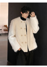 leather panel bomber, high-street look - trendy urban streetwear fashion for men and women