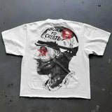 Gothic Oversized shirt – Harajuku Streetwear Y2K New T Shirt Men Hip Hop Letter Graph