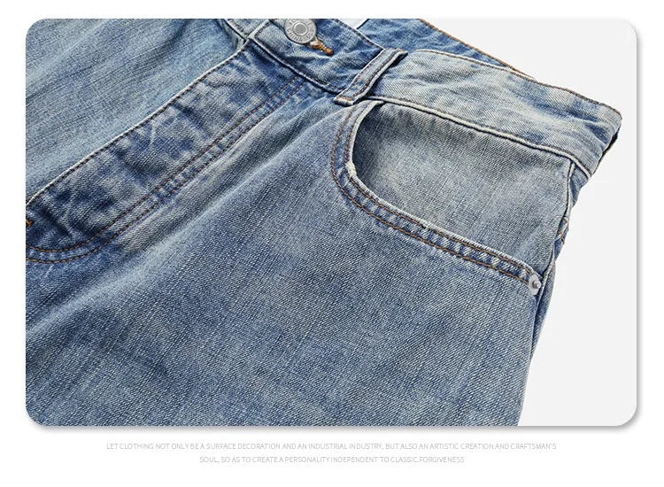 Wash old jeans
