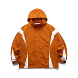 outdoor sports coat set new unisex couple 2 piece set casual hooded windbreaker big pocket wide leg workwear pants suits unique default style 4477