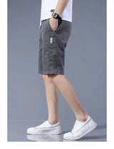 mens pants shorts thin harajuku casual elastic waist sweatpants male short 2024 summer jogger streetwear breathable shorts unique joggers style 1369