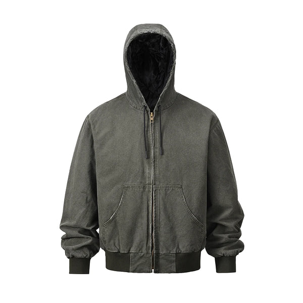 Hooded fleece oversized winter cotton women