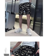Gold Luxury Swimwear Shorts Breathable Surf Board Shorts Men's Vacation Beach Shorts Quick Dry Swimsuit Summer Sports Trunks Boy