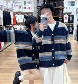 layered flame street knit, photo-ready knit, trendy urban fashion top for men, layered streetwear look