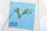2024 Vintage Retro Print Olded Washed High-Street Cotton Tops T-Shirt For Summer