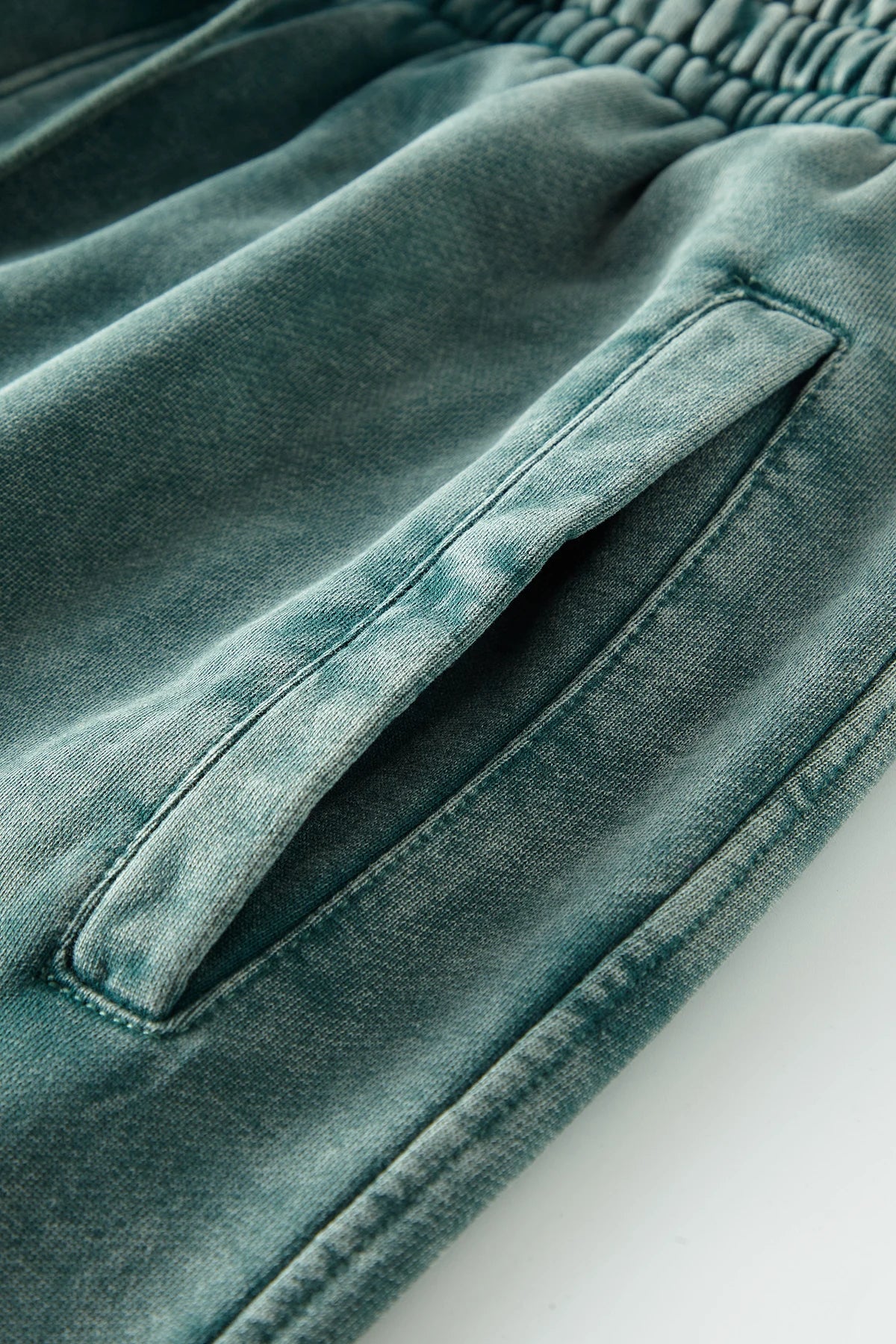 high street dark distressed vintage baggy joggers pants ins versatile drawstring sports pants men washing wax dyeing sweatpants unique joggers style 3206