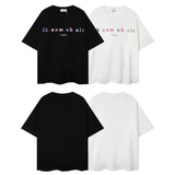 Glitchcore Fashion – High Quality Ih Nom Uh Nit T Shirt Masked Men Letter Printin – Urban Streetwear for Men & Women