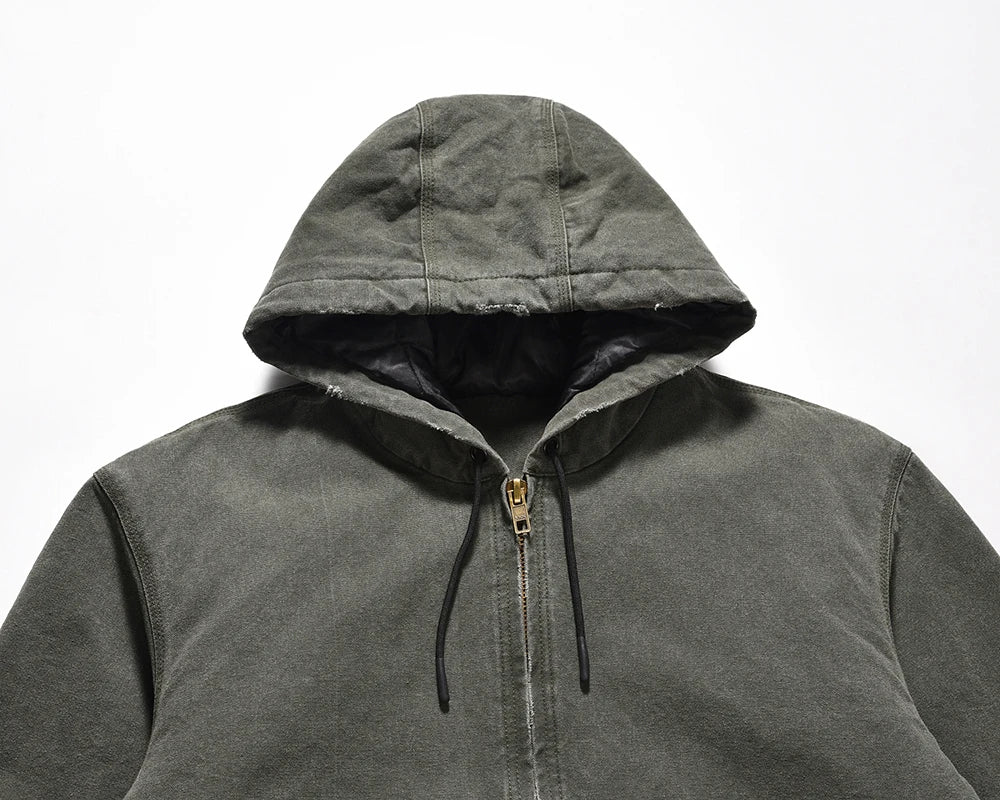 Streetwear high fashion windbreaker parka bomber minimalist