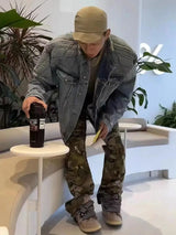 minimalist street zip-up, streetwear for men, fall streetwear outfit, oversized style, layered fashion, modern aesthetic, graphic detail