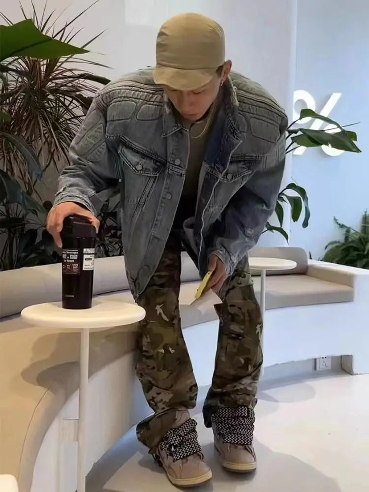 minimalist street zip-up, streetwear for men, fall streetwear outfit, oversized style, layered fashion, modern aesthetic, graphic detail
