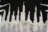fashion pattern knitted sweater mens casual drop shoulder pollover unisex harajuku y2k streetwear loose knit sweaters jumpers - graphic printed hoodie for men and women, anime inspired graphic hoodie, trendy hip hop fashion hoodie