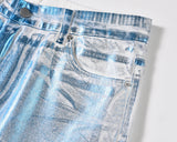 harajuku men women baggy jeans pants solid color washed loose casual denim trousers oversized high street loose cargos multi-pocket cargos