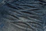 distressed washed blue dirty frayed baggy denim trousers for men and women straight hip hop loose casual jeans oversized unique jeans style 4280