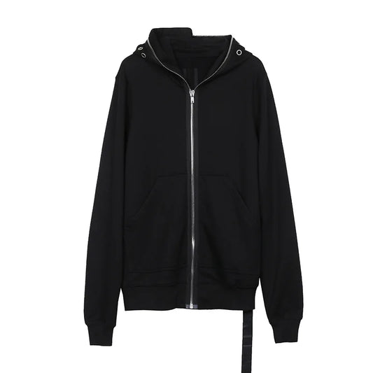 skatercore aesthetic drop featuring new luxury 2023 rick four holes zipper pullover hoodies hoody hooded sweatshirts velvet cotton thick fleece us size 668