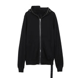 skatercore aesthetic drop featuring new luxury 2023 rick four holes zipper pullover hoodies hoody hooded sweatshirts velvet cotton thick fleece us size 668