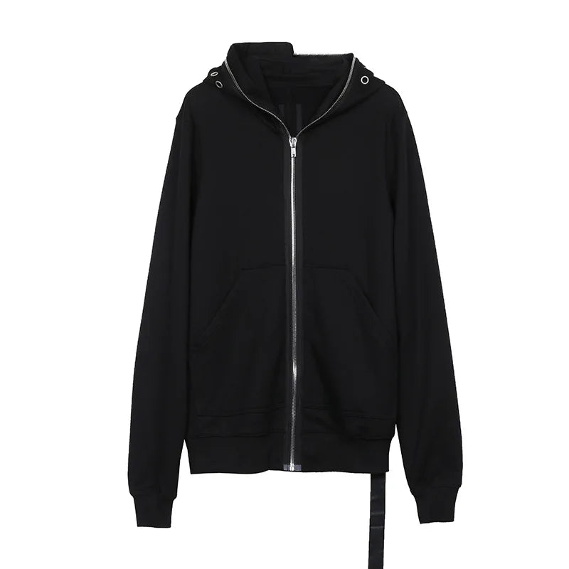skatercore aesthetic drop featuring new luxury 2023 rick four holes zipper pullover hoodies hoody hooded sweatshirts velvet cotton thick fleece us size 668