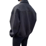 bold graphic winter coat, unisex street style, men's streetwear fashion, trendy oversized fit, urban techwear design, modern 