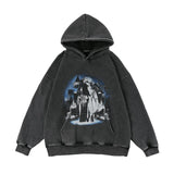 New Luxury Men 2022 Classic Thanatos Skull Gentleman Hoodies Hoody Hoo
