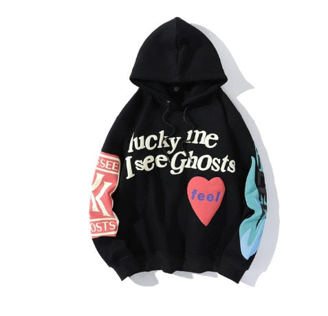 "Lucky You" Graphic Unisex Streetwear Vintage Women Men Y2K Hoodie