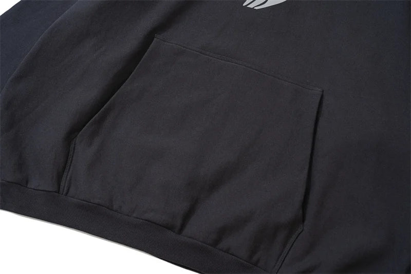 Kanye Donda Doves Music Surrounding Logo Printed Brushed Cotton Hoodie