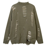loose fit o-neck sweater, daily wear knit, cozy fashion fit, stylish street outfit, modern aesthetic appeal