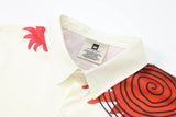 24SS Vintage Retro Starfish Direct Print High-Street Casual Beach Style Quality Short Sleeve Shirt