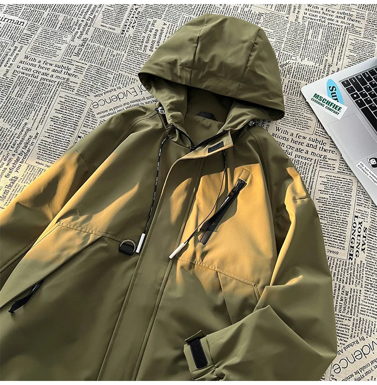 Checkered Varsity Bomber Coat Statement Piece