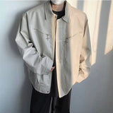 panelled street outerwear, high-street style, daily look
