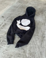 Street Fashion Cartoon Animation Printed Hoodie Men Y2K American Goth