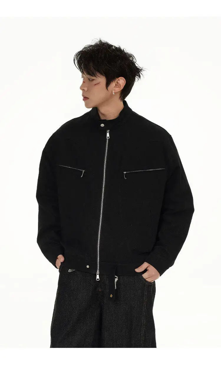 panelled bomber jacket, 2025 trend, men's streetwear fashion, trendy oversized fit, urban techwear design, modern hip hop sty