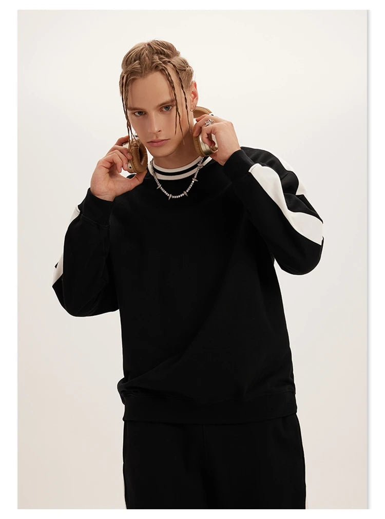 Y2K Graphic Tee – Rainbowtouches Mens Long T Shirt Unisex Vintage Stripe Overs – Edgy Streetwear for All Genders